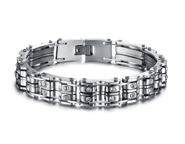 B544-TAUREAU Bracelets Sc Crystal pour homme en coloris Métallisé Homme Bijoux Bracelets 