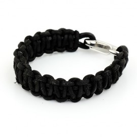 Bracelet homme cuir paracorde