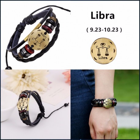 bracelet signe zodiaque balance