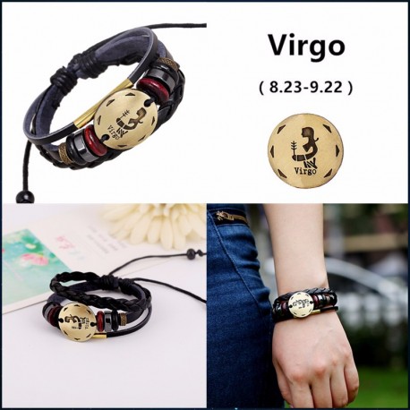  bracelet signe zodiaque vierge