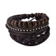 bracelet homme multicouche "oriental"