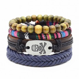 bracelet multi couches "flibustier"