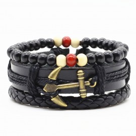 bracelet multicouches "l'aventurier"